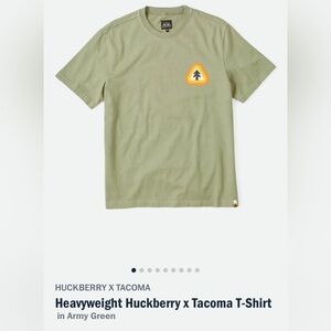 Huckberry x Tacoma tshirt. New. Never worn